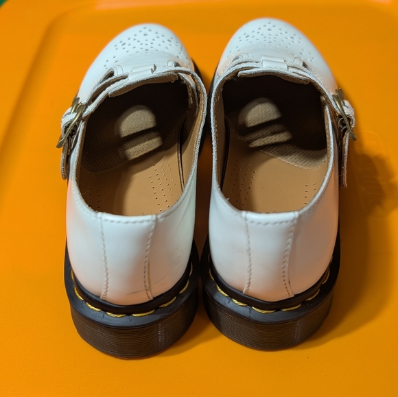 Dr. Martens Mary Jane , White Kids Dress Shoes - Picture 4 of 6